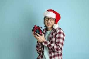 Man in Christmas Season photo