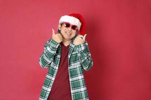 Man in Christmas Season photo