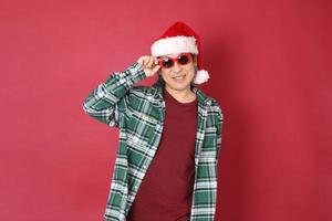 Man in Christmas Season photo