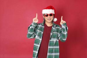 Man in Christmas Season photo