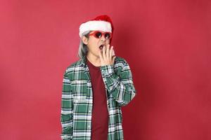 Man in Christmas Season photo