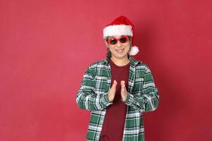 Man in Christmas Season photo