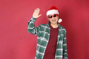 Man in Christmas Season photo