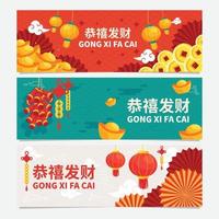 Gong Xi Fa Cai Banner vector