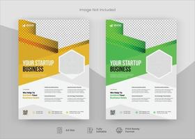 Corporate Flyer Design Template, Flyer Design. Print Template Design, Poster Design vector