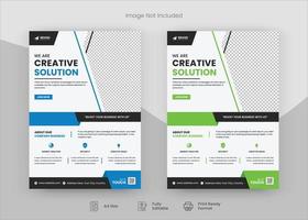 Corporate Flyer Design Template, Flyer Design. Print Template Design, Poster Design vector