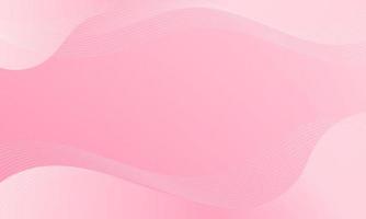Abstract Pink Fluid Wave Background