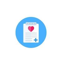 add to wish list icon on white vector