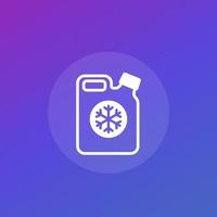 antifreeze or coolant vector icon