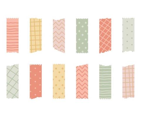 Tape strips top