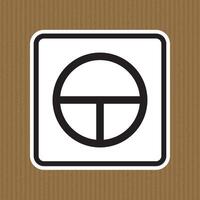 On Off Push-Button Symbol Sign, Vector Illustration, Isolate On White Background Label. EPS10