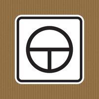 On Off Push-Button Symbol Sign, Vector Illustration, Isolate On White Background Label. EPS10