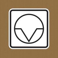 Pause Interruption Symbol Sign, Vector Illustration, Isolate On White Background Label. EPS10