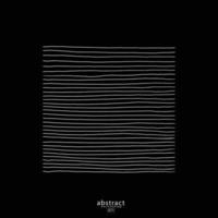 Hand drawn abstract pattern with hand drawn lines, strokes. Set of vector grunge brushes. wavy striped, Vector EPS 10 illustration
