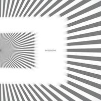 Rays, beams element. Sunburst, starburst shape on white. Circular geometric. Abstract circular geometric shape. illustration - Vector
