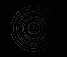 Concentric circle element. Gold luxurious color ring. Abstract  vector illustration for sound wave, golden graphic, Modern decoration for websites, posters, banners, template EPS10 vector