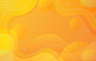 Abstract Gradient Yellow Background vector