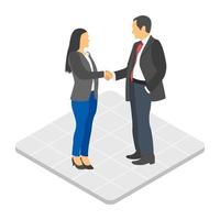 Business Greeting Concepts vector