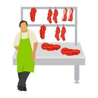 Steak Shop Concepts vector