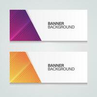 Abstract line background banner vector design