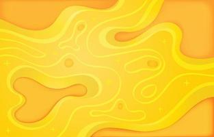 Topographic Map Background with Yellow Color vector