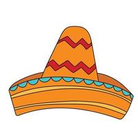 Sombrero - Mexican hat vector