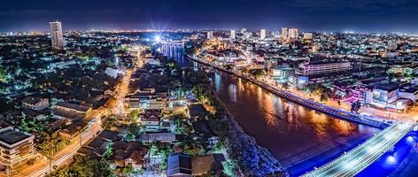 Chiang mai downtown cityscape. photo