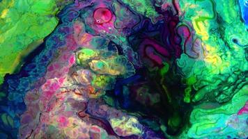 Colorful Abstract Color Movement video
