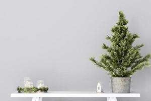 Background Christmas Interior, 3D rendering - 951 photo