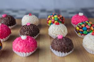 Various flavors brigadeiro photo