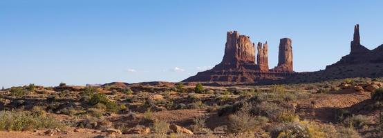 torres del valle del monumento, arizona foto