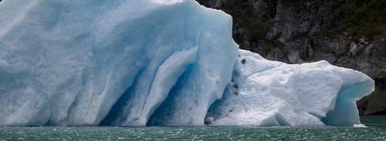 Iceberg Patterns, Endicott Arm, Alaska photo