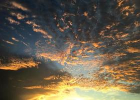 cielo con nubes foto