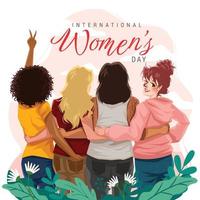 International Womens Day Concept vector