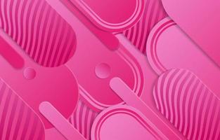 Pink 3D Background with Texture and Pattern vector