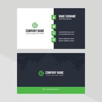 Modern Creative and Clean Business Card Template vector