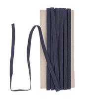 Elastic black elastic band for sewing and needlework. photo