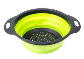 Gadgets for the kitchen. Plastic colander Photo