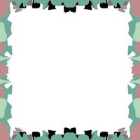 Border frame for Twibbon Social Media vector