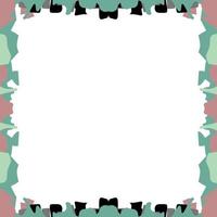 Border frame for Twibbon Social Media vector