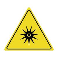Danger warning symbol icon vector