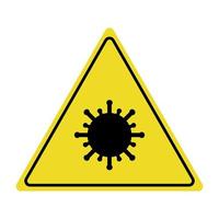 Danger warning symbol icon vector