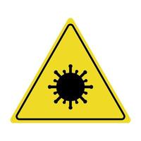 Danger warning symbol icon vector