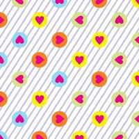 polka dot colorful pattern background vector editable