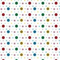 polka dot colorful pattern background vector editable