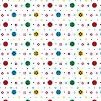 polka dot colorful pattern background vector editable