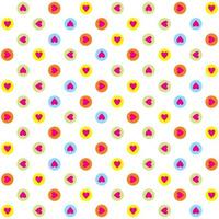 polka dot colorful pattern background vector editable