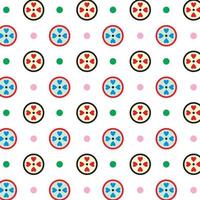 polka dot pattern background wallpaper vector illustration