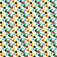 polka dot colorful pattern background vector editable