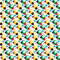 polka dot colorful pattern background vector editable